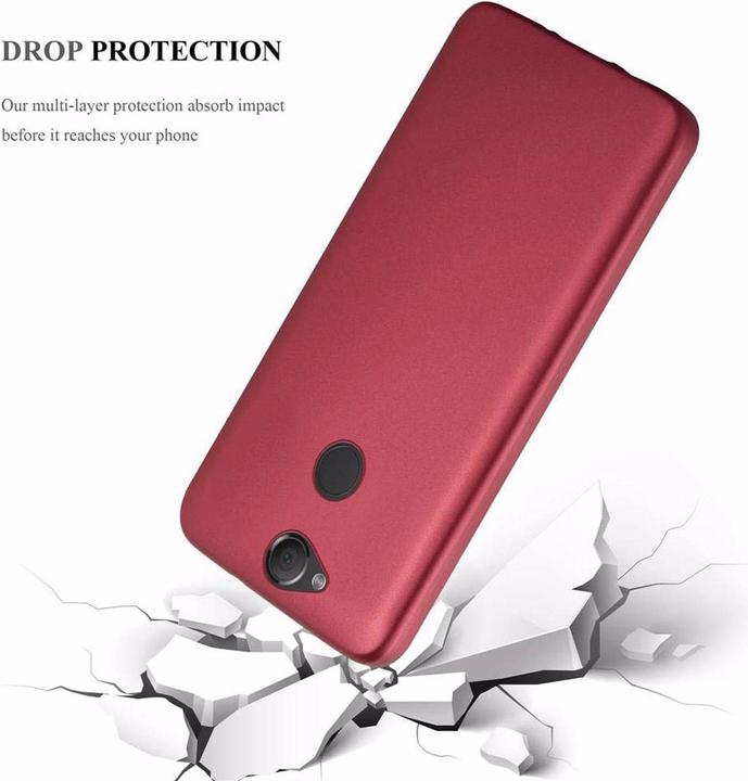 Image du produit Cadorabo Couverture métallique mate TPU (Sony Xperia XA2)