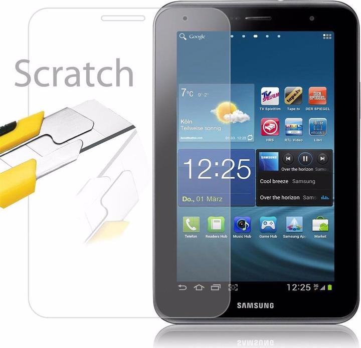 Actual product image Cadorabo Display protection glass (1 Piece, Galaxy Tab 2 (8.0))