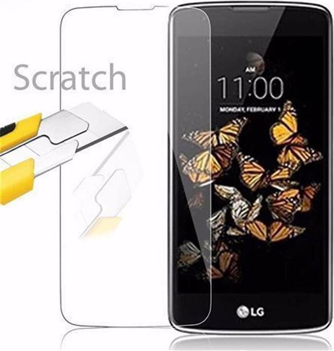 Actual product image Cadorabo display protection glass (1 Piece, LG K8)
