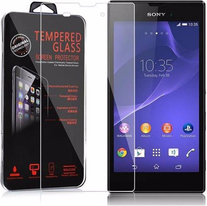 Actual product image Cadorabo Display protection glass (1 Piece, Sony Xperia T2 Ultra)