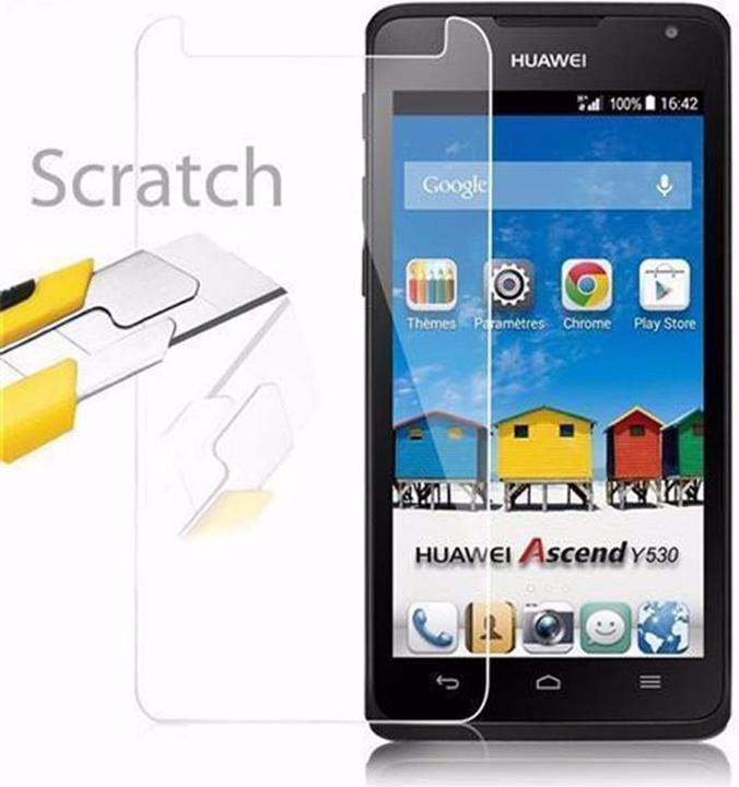 Actual product image Cadorabo Display protection glass (1 Piece, Huawei Ascend Y530)