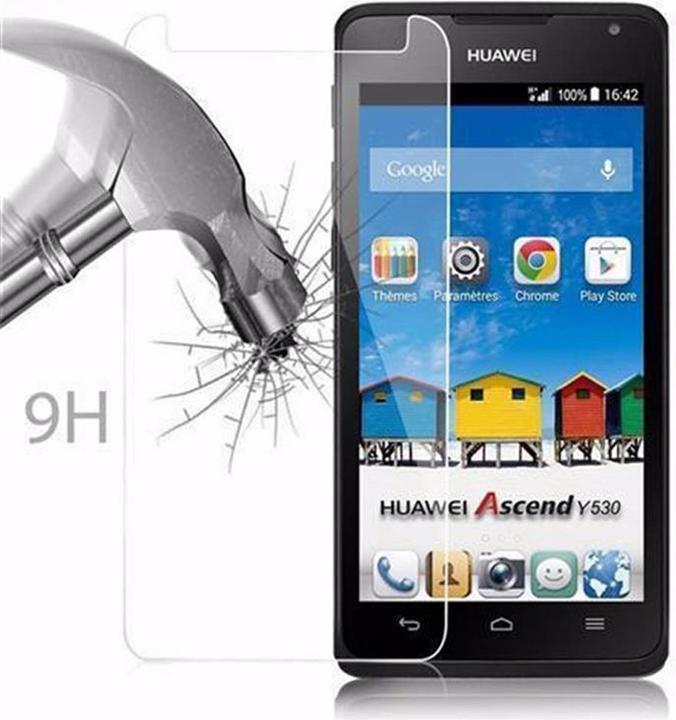 Actual product image Cadorabo Display protection glass (1 Piece, Huawei Ascend Y530)