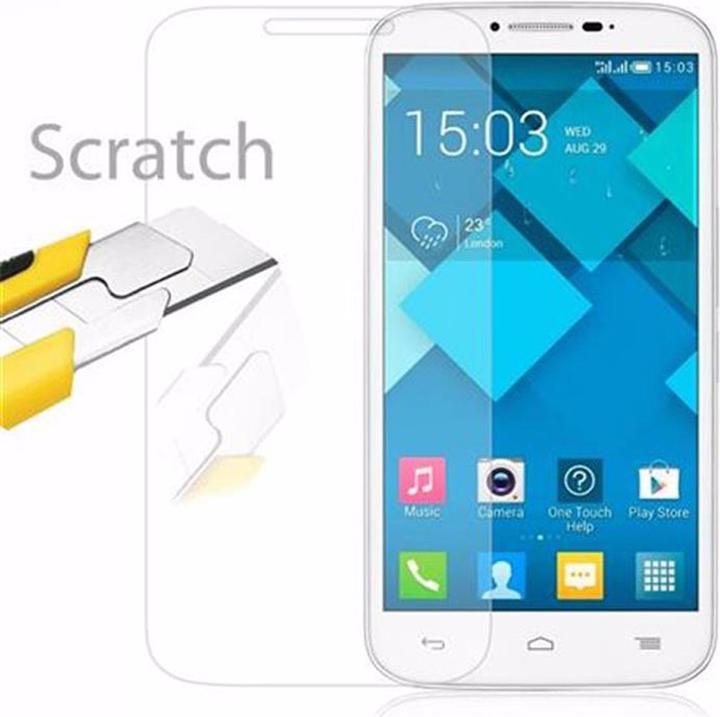 Actual product image Cadorabo Display protection glass (1 Piece, Alcatel One Touch Pop C9)