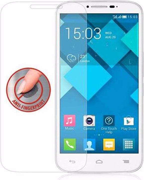 Actual product image Cadorabo Display protection glass (1 Piece, Alcatel One Touch Pop C9)