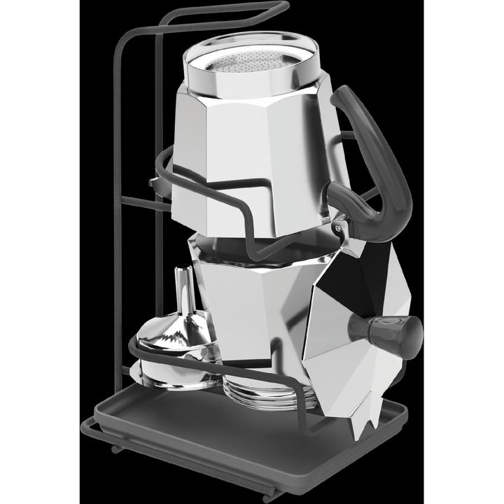 Actual product image Metaltex Drip rack Moka-Station 3 Lava16x12x20 cm