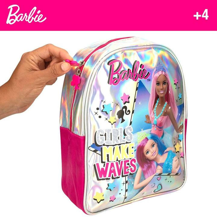 Actual product image Lisciani Barbie Trendy backpack with dough