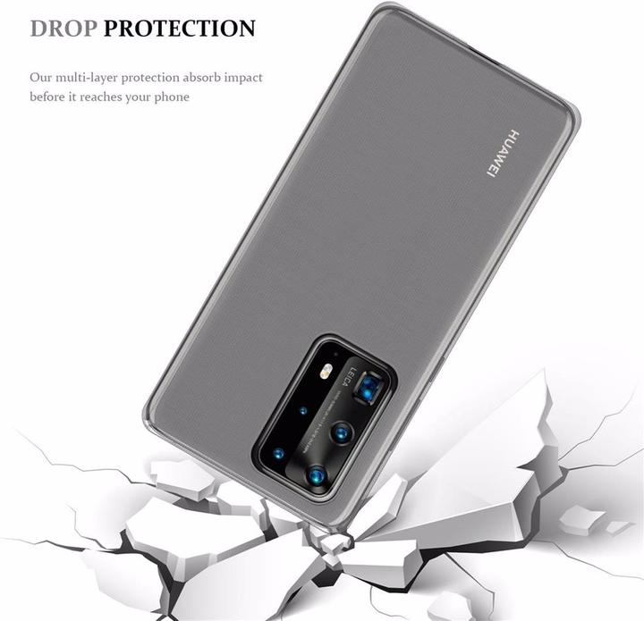 Productafbeelding Cadorabo TPU Ultra Slanke AIR Cover (Huawei P40 Pro+)