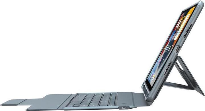 Image du produit eSTUFF Etui clavier folio iPad 10.2 DE Layout French QWERZ layout. Connexion Bluetooth 5.0. micro (DE, iPad 10.2)