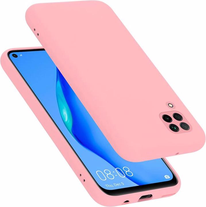 Actual product image Cadorabo TPU Liquid Silicone Case Cover (Huawei Nova 6 SE, Huawei Nova 7i, Huawei P40 Lite)