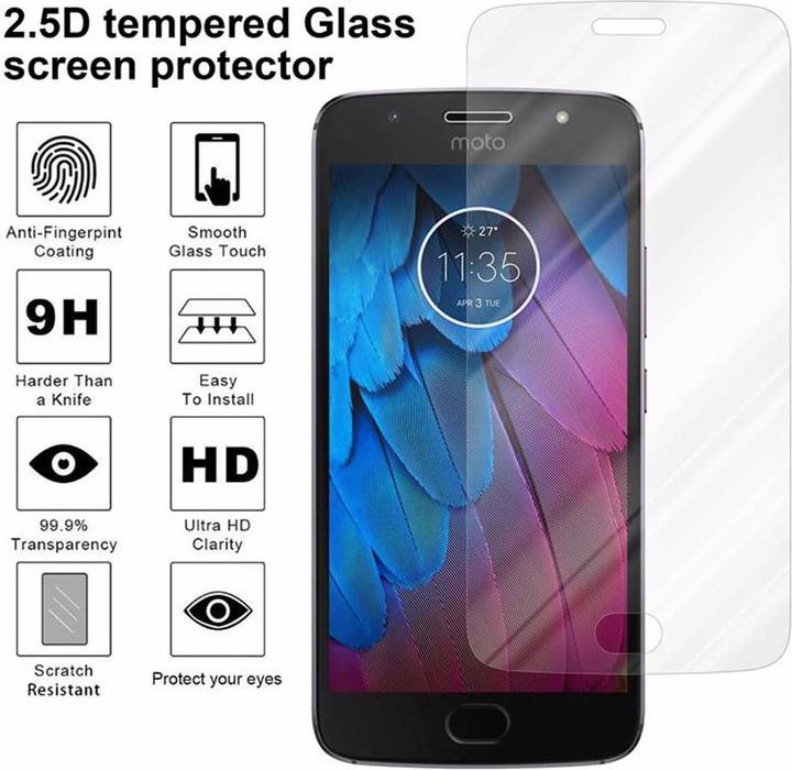 Image du produit Cadorabo Verre de protection d'écran (1 pièce(s), Motorola Moto G5S Plus)