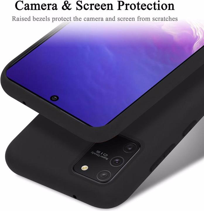 Actual product image Cadorabo TPU Liquid Silicone Case Cover (Samsung Galaxy A91, Samsung Galaxy S10 Lite)