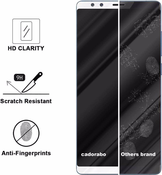 Produktbild Cadorabo Vollbild Displayschutzglas (1 Stück, ZTE Nubia Z17S)