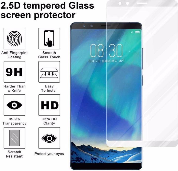Produktbild Cadorabo Vollbild Displayschutzglas (1 Stück, ZTE Nubia Z17S)