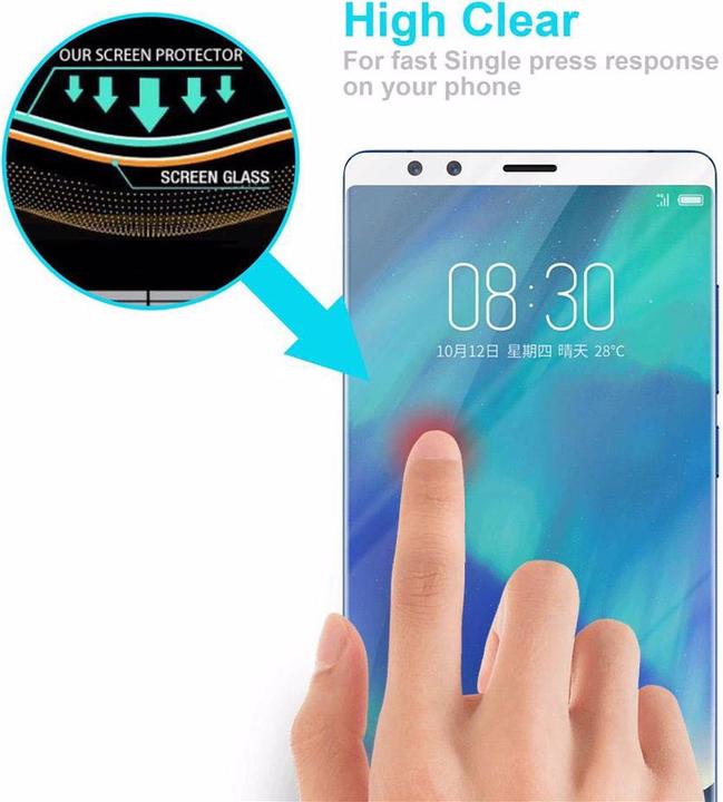 Produktbild Cadorabo Vollbild Displayschutzglas (1 Stück, ZTE Nubia Z17S)