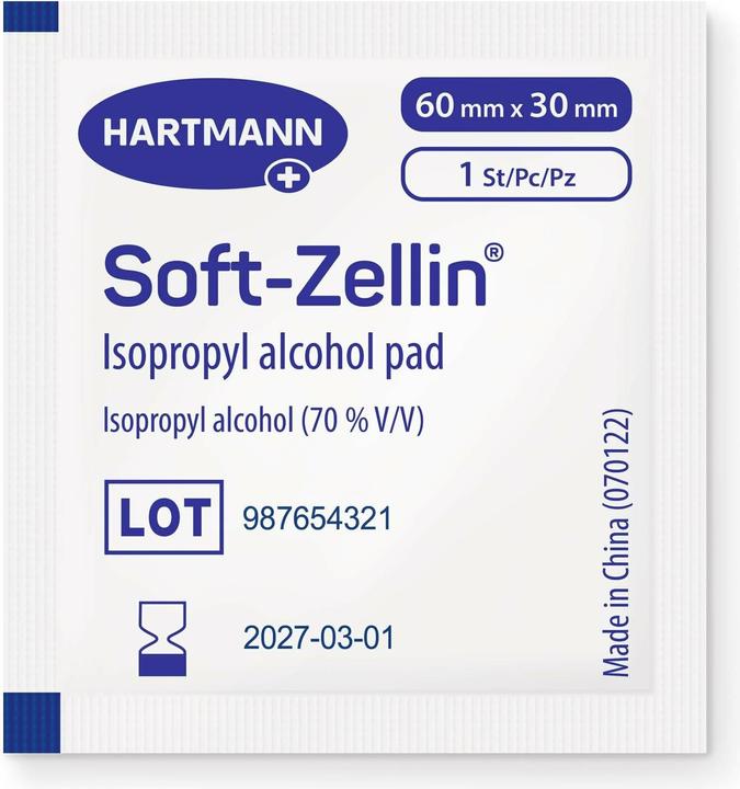 Energie-Label IVF Hartmann Alkoholpads