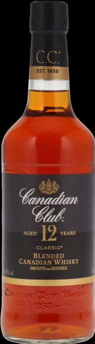 Image du produit Canadian Club CLASSIC 12 Years Old Small Batch Blended Canadian Whisky 40% Vol. 0,7l (Whisky canadien)