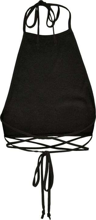 Urban Classics Ladies Rib Trapeze Cropped Top