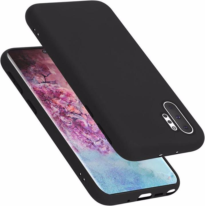 Actual product image Cadorabo TPU Liquid Silicone Case Cover (Samsung Galaxy Note 10 Plus, Samsung Galaxy Note 10 Pro)