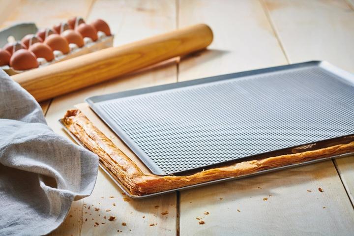 Actual product image de Buyer Perforated stainless steel rectangular