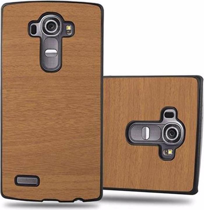Produktbild Cadorabo Hard Cover Woody Cover (LG G4, Motorola Moto G4 Plus)