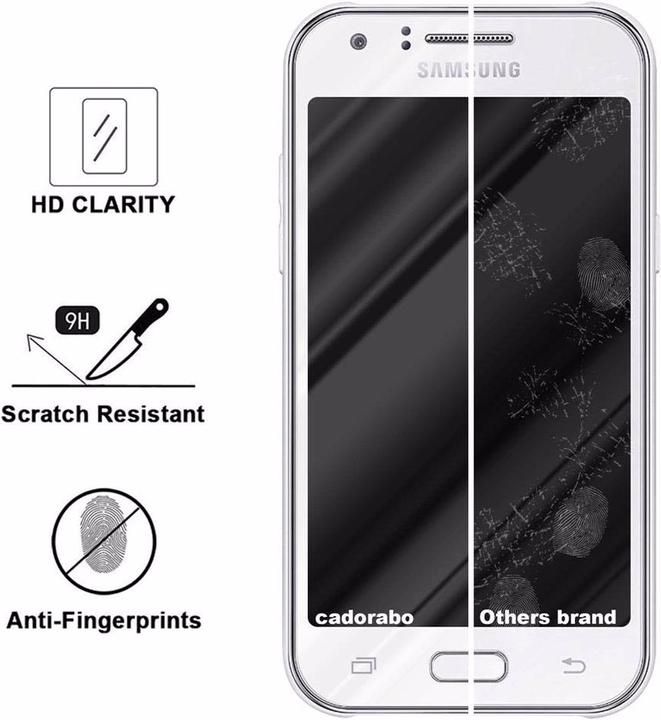 Productafbeelding Cadorabo Volledig schermbeschermend glas (1 Stuk, Samsung Galaxy J1)