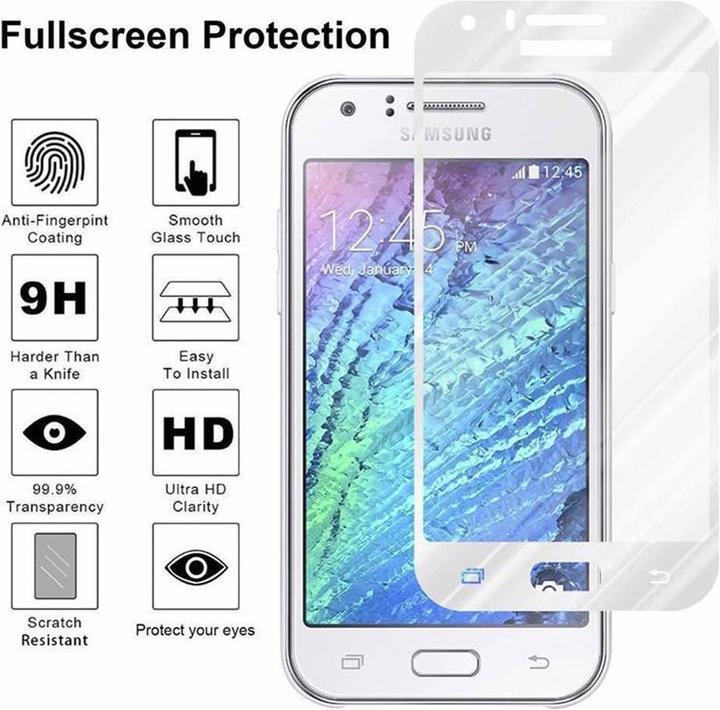 Productafbeelding Cadorabo Volledig schermbeschermend glas (1 Stuk, Samsung Galaxy J1)