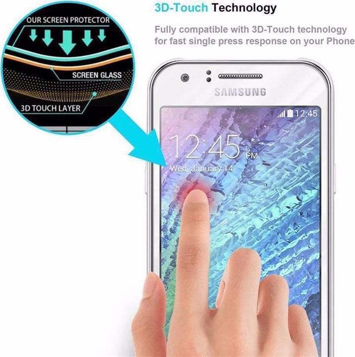 Productafbeelding Cadorabo Volledig schermbeschermend glas (1 Stuk, Samsung Galaxy J1)