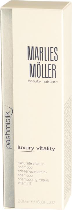 Produktbild Marlies Möller Pashmisilk vitality vitamin shampoo (200 ml, Flüssiges Shampoo)
