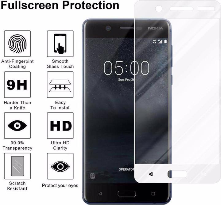 Productafbeelding Cadorabo Volledig schermbeschermend glas (1 Stuk, Huawei Y5 (2017))