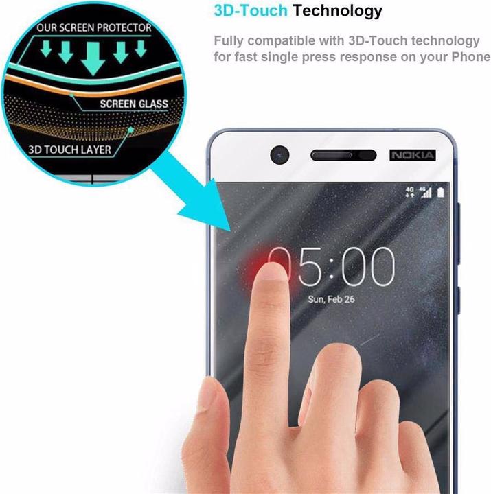Productafbeelding Cadorabo Volledig schermbeschermend glas (1 Stuk, Huawei Y5 (2017))