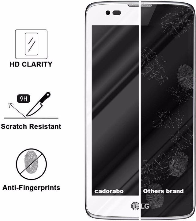Produktbild Cadorabo Vollbild Displayschutzglas (1 Stück, LG K8)