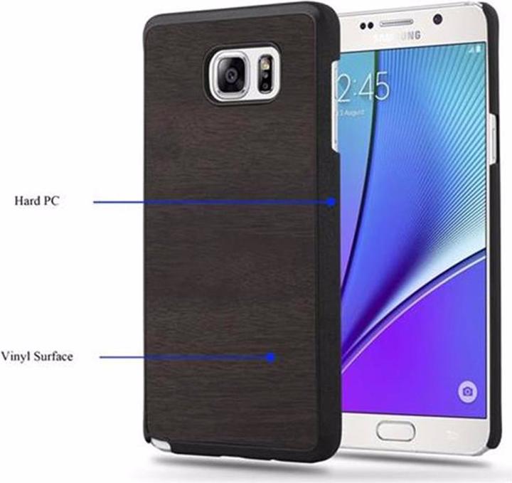 Actual product image Cadorabo Hard Cover Woody Cover (Samsung Galaxy Note 5)