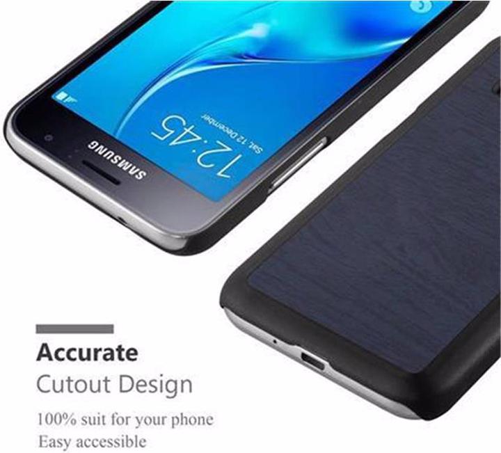 Produktbild Cadorabo Hard Cover Woody Cover (Samsung Galaxy J1 (2016))