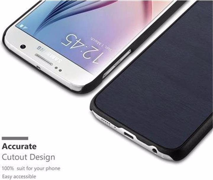 Actual product image Cadorabo Hard Cover Woody Cover (Samsung Galaxy S6)