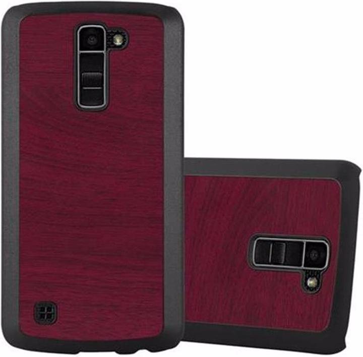 Produktbild Cadorabo Hard Cover Woody Cover (LG K10)