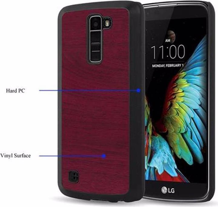 Produktbild Cadorabo Hard Cover Woody Cover (LG K10)