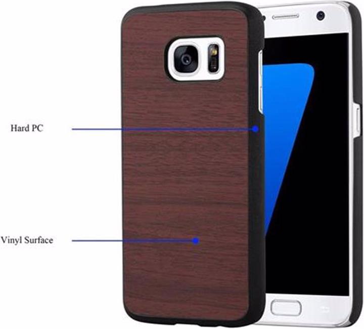 Immagine prodotto Cadorabo Copertina rigida Copertina di legno (Samsung Galaxy S7)