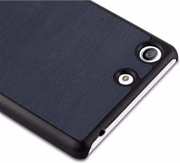 Actual product image Cadorabo Hard Cover Woody Cover (Sony Xperia M5)