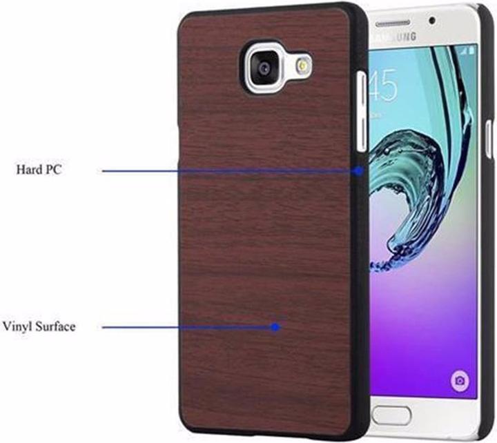 Actual product image Cadorabo Hard Cover Woody Cover (Samsung Galaxy A3 (2016))
