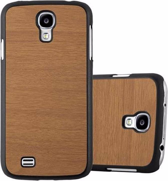 Actual product image Cadorabo Hard Cover Woody Cover (Samsung Galaxy S4)