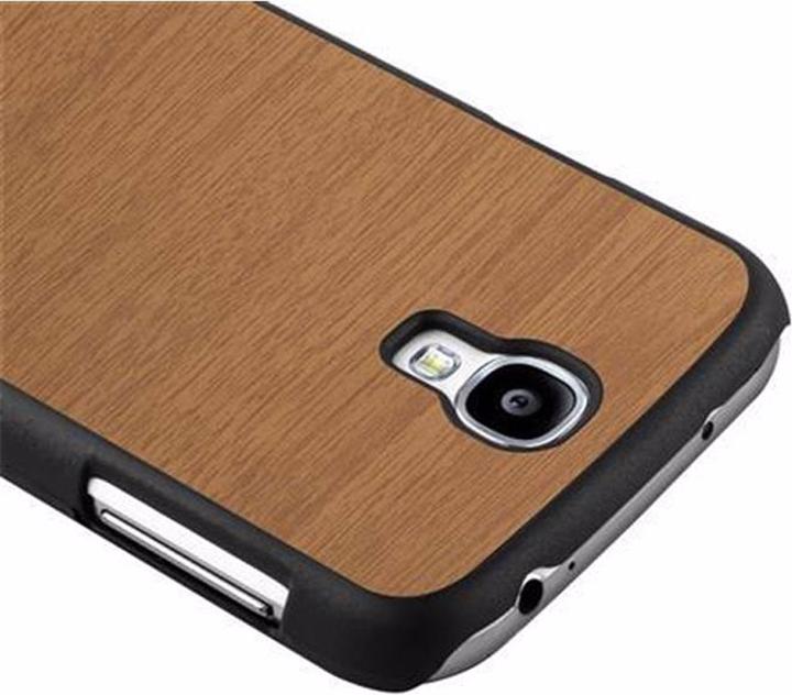 Actual product image Cadorabo Hard Cover Woody Cover (Samsung Galaxy S4)