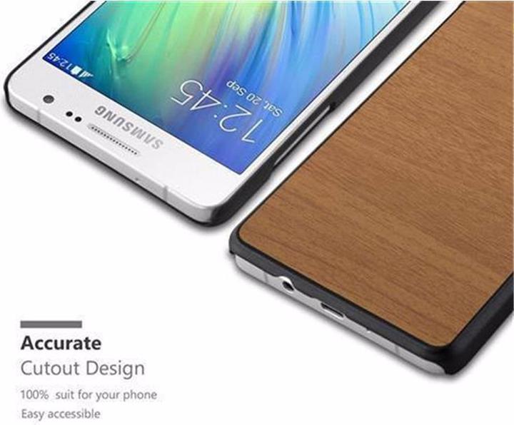 Actual product image Cadorabo Hard Cover Woody Cover (Samsung Galaxy J5 (2015))