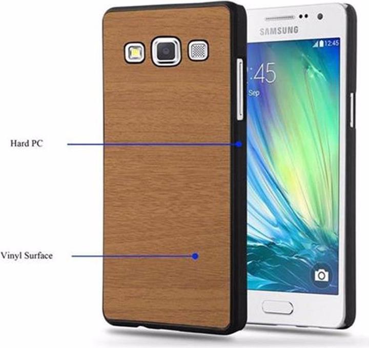 Actual product image Cadorabo Hard Cover Woody Cover (Samsung Galaxy J5 (2015))
