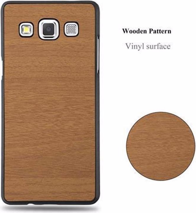 Actual product image Cadorabo Hard Cover Woody Cover (Samsung Galaxy J5 (2015))