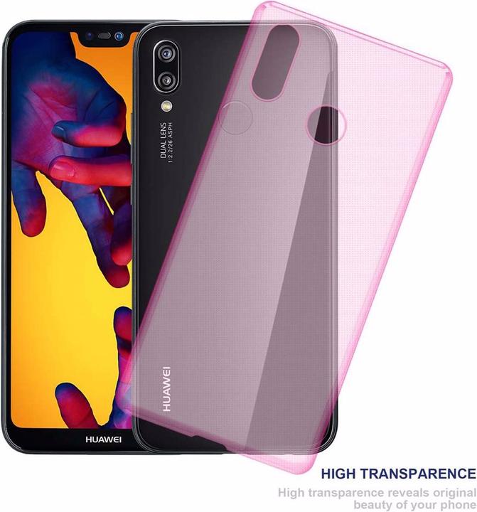 Actual product image Cadorabo TPU Ultra Slim AIR Cover (Huawei Nova 3E)
