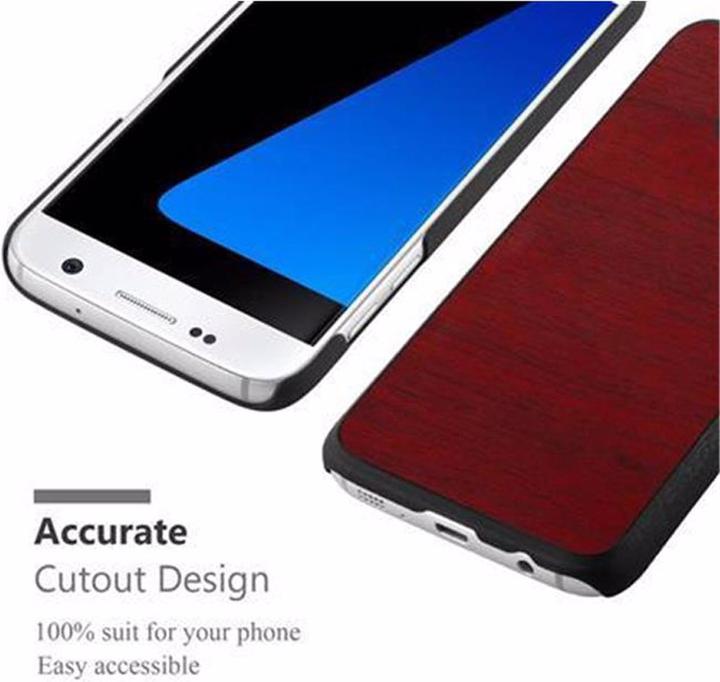 Immagine prodotto Cadorabo Copertina rigida Copertina di legno (Samsung Galaxy S7)