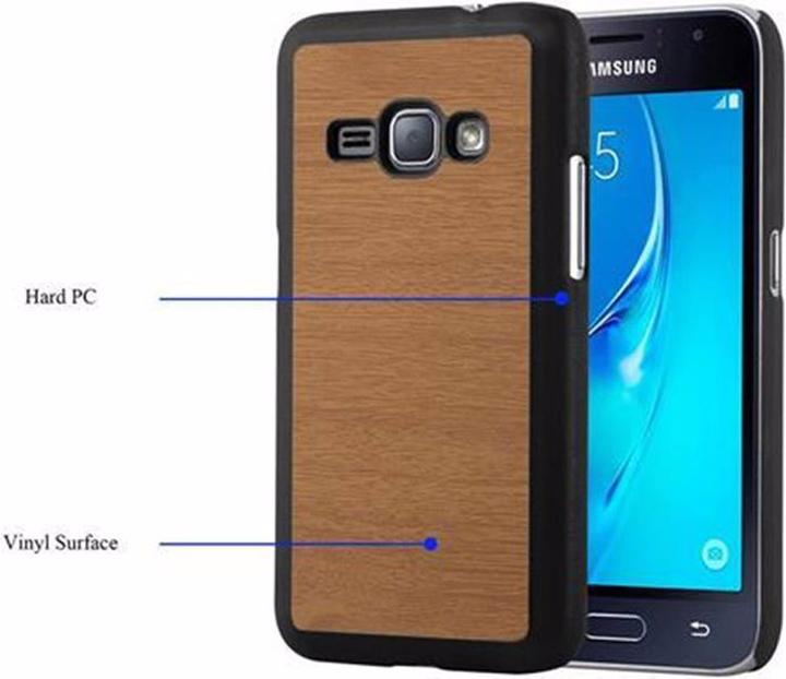 Immagine prodotto Cadorabo Copertina rigida Copertina di legno (Samsung Galaxy J1 (2016))