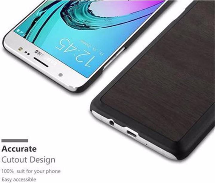 Actual product image Cadorabo Hard Cover Woody Cover (Samsung Galaxy J5 (2016))
