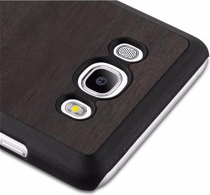 Actual product image Cadorabo Hard Cover Woody Cover (Samsung Galaxy J5 (2016))