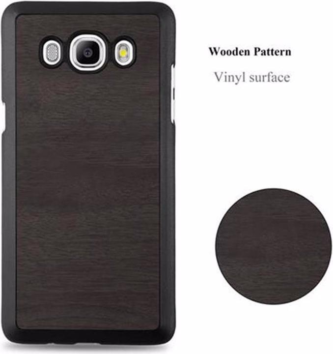 Actual product image Cadorabo Hard Cover Woody Cover (Samsung Galaxy J5 (2016))